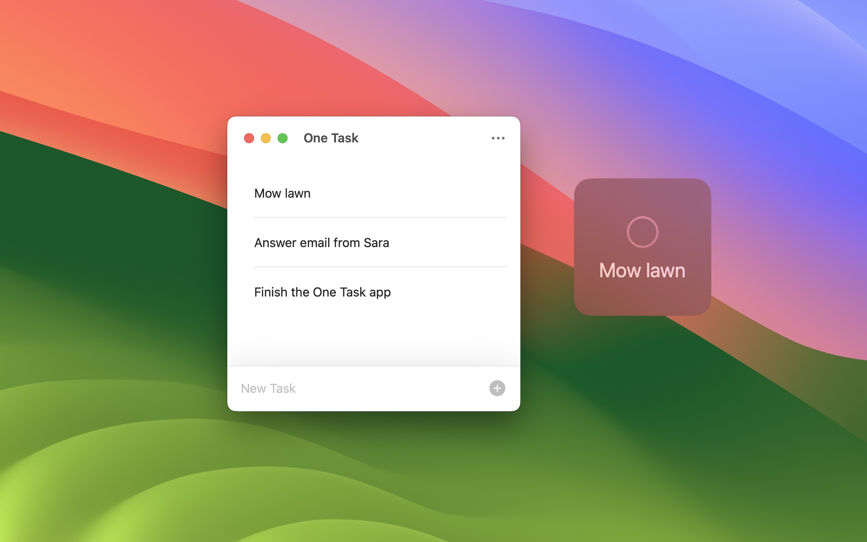 App screenshot
